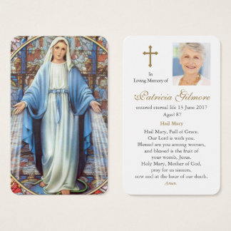 Gebetskarte | Hail Mary
