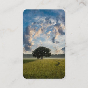 Gebetskarte   Lone Tree 1 Deluxe Visitenkarte