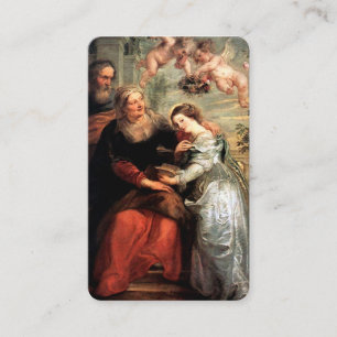 Gebetskarte   St Anne & St Joachim Visitenkarte