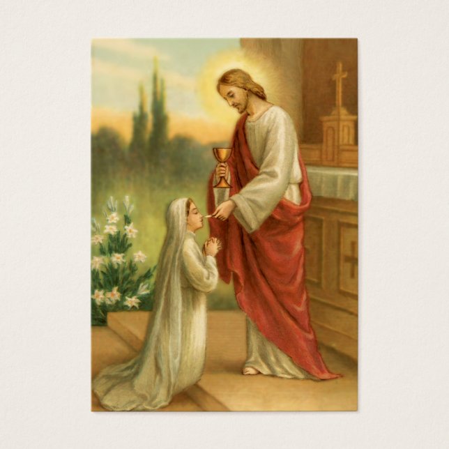 Gebetskarten: Eucharist in allem (Vorderseite)