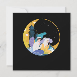 Gebetsmann Islam Allah Namaz Moschee Mecca Geschen Einladung