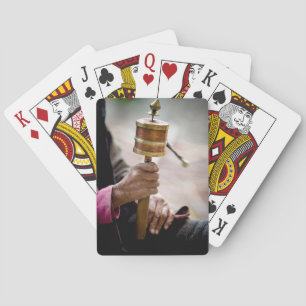 Gebetsmühle, Ladakh, Kaschmir Spielkarten