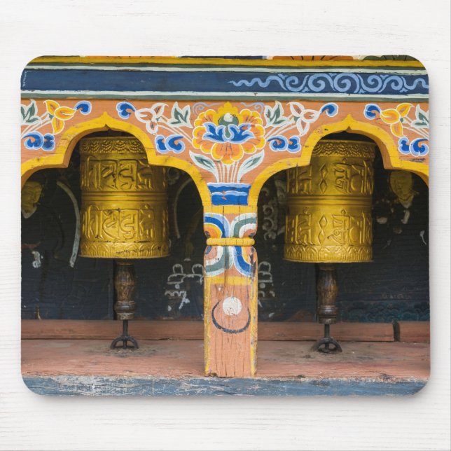 Gebetsmühlen Mousepad (Vorne)