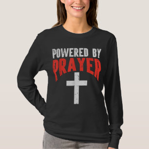 Gebetsmut Kreuz Gott Christlichen Menschen Wo T-Shirt