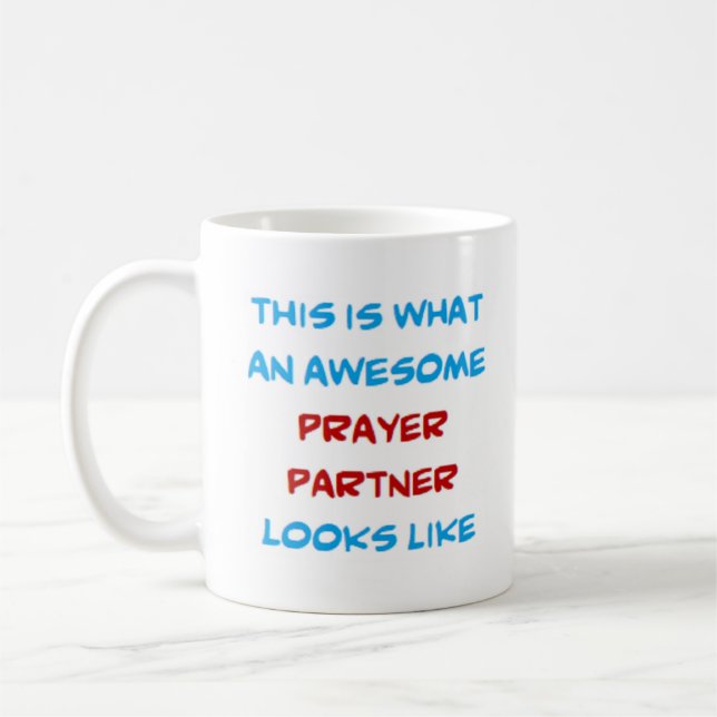 Gebetspartner, phantastisch kaffeetasse (Links)