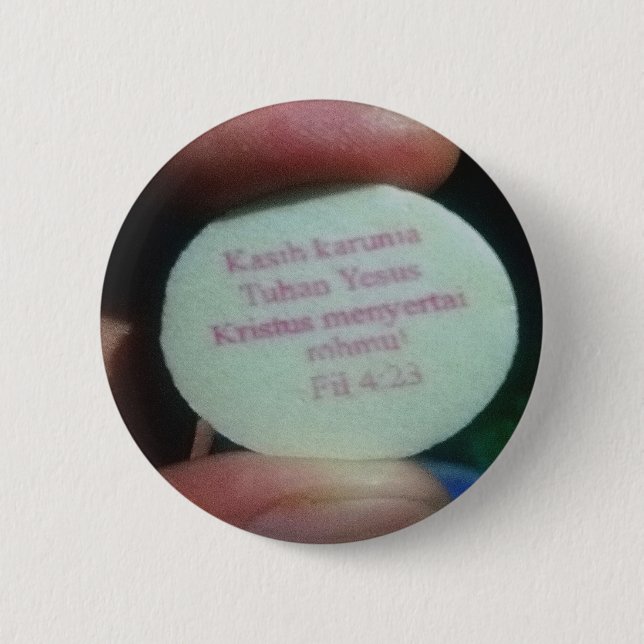 Gebetsschwinde im Ärmel Button (Vorderseite)