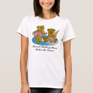 GEBEUGTE PSALTERY-MUSIK MACHT MICH DANCE-T-SHIRT T-Shirt