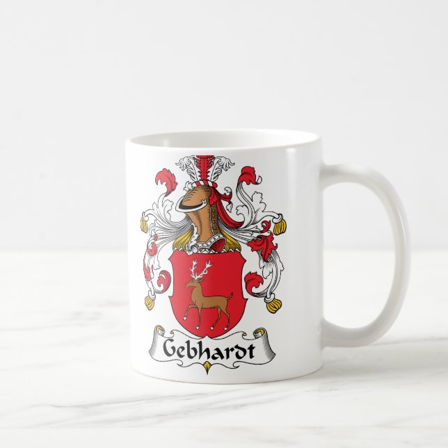 Gebhardt Familienwappen Kaffeetasse (Rechts)