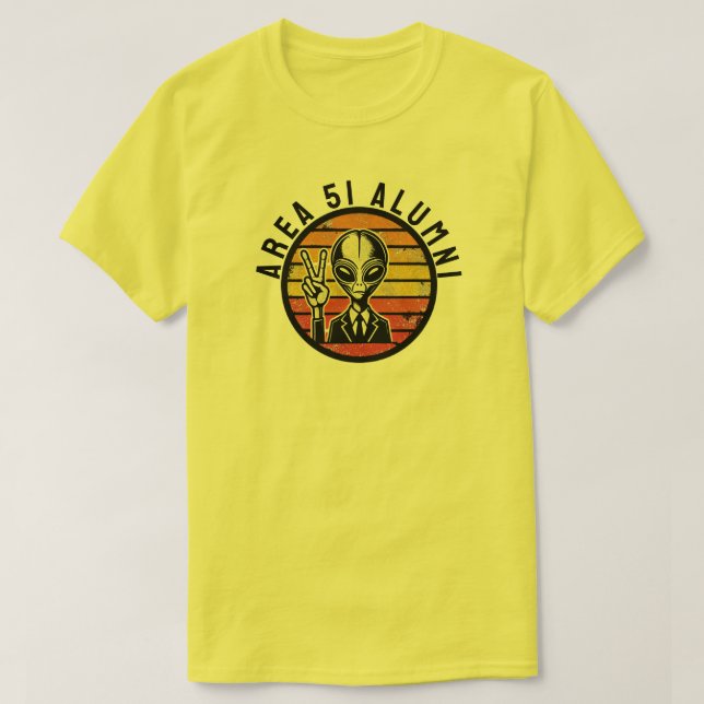 Gebiet 51 Alumni-T - Shirt (Design vorne)