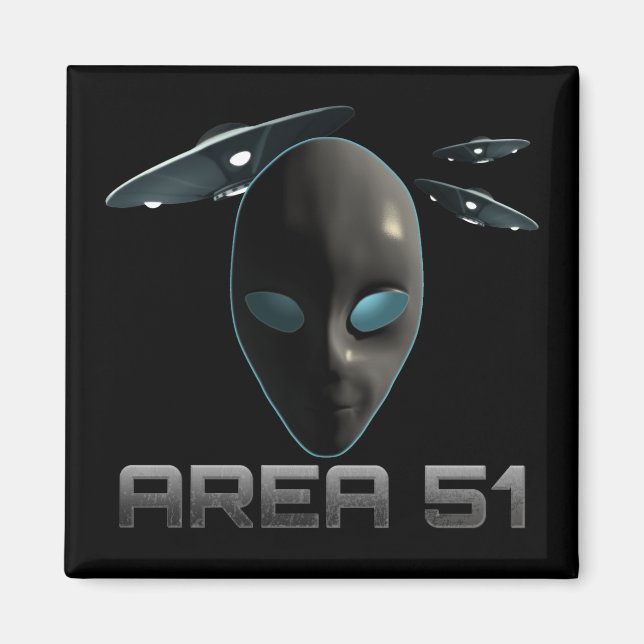 Gebiet 51 magnet (Vorne)