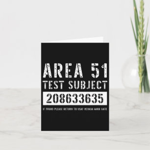 Gebiet 51 Prüfgegenstand 3635 Alien Entführung Hal Karte