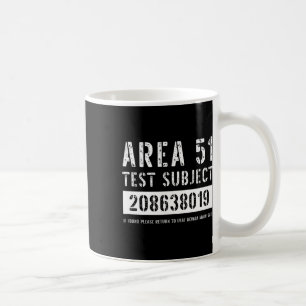 Gebiet 51 Prüfgegenstand 8019 Alien Entführung Hal Kaffeetasse