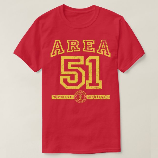 Gebiet 51 T-Shirt (Design vorne)