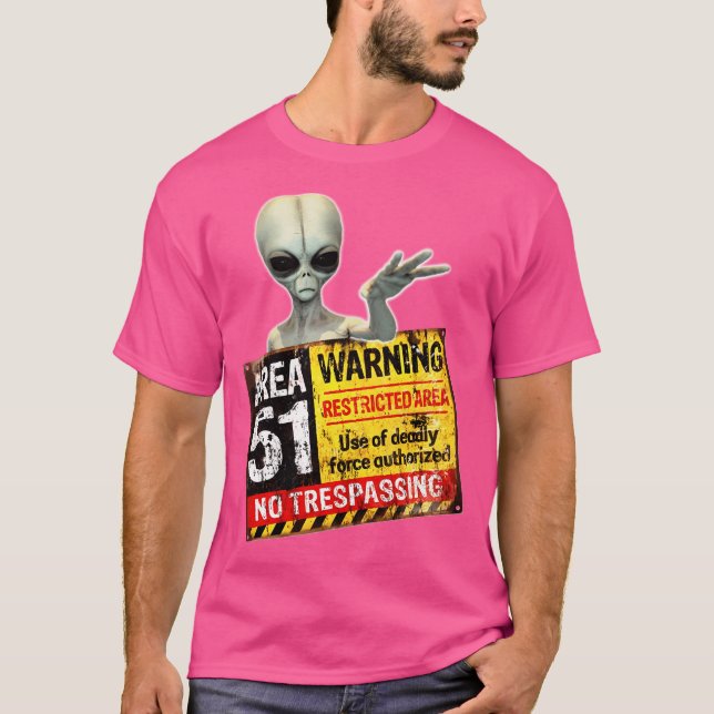 Gebiet 51 T-Shirt (Vorderseite)
