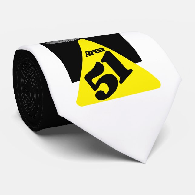Gebiet 51, UFO Krawatte (Gerollt)