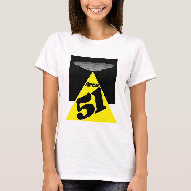 Gebiet 51, UFO T-Shirt (Vorderseite)