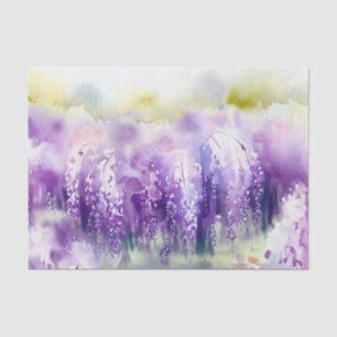 Gebiet Blume-Wisteria (A) Aquarellbilder Seidenpapier