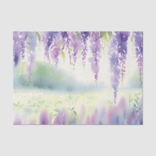 Gebiet Blume-Wisteria (D) Aquarellfarben Seidenpapier