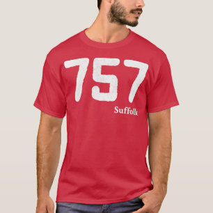 Gebiet Code 757 Suffolk Virginia1 T-Shirt