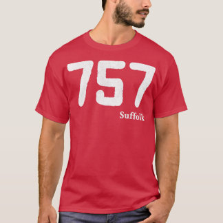 Gebiet Code 757 Suffolk Virginia1 T-Shirt