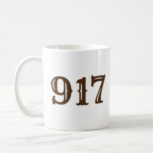 Gebiet Code 917 (New York City) Kaffeetasse