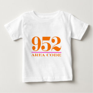 Gebiet Code 952 Baby T-shirt