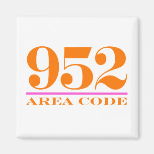 Gebiet Code 952 Magnet