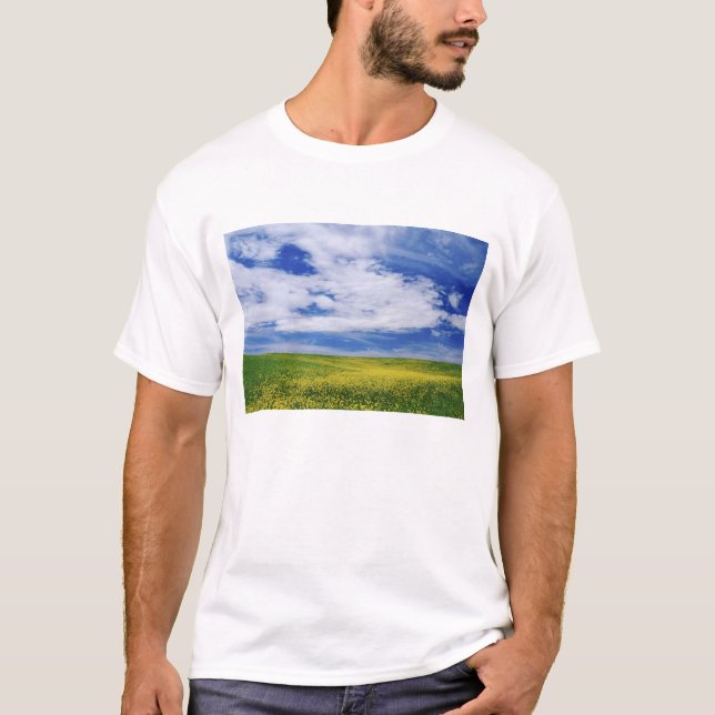 Gebiet der Blume Canola oder Senf, Palouse T-Shirt (Vorderseite)