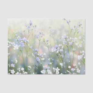 Gebiet der Blume - Gypsophila (B) Aquarellfarben Seidenpapier