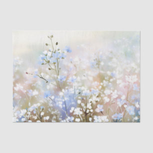 Gebiet der Blume - Gypsophila (C) Aquarell Seidenpapier