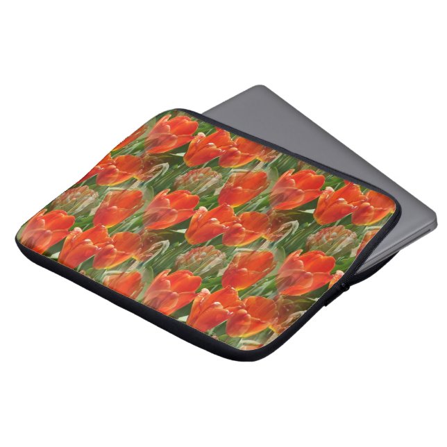 Gebiet der Tulpen...... Laptopschutzhülle (Vorne Oben)