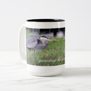 Gebiet des Großen Blauhelmen Zweifarbige Tasse