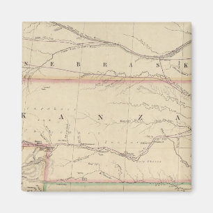 Gebiet Kansas und Indios Magnet
