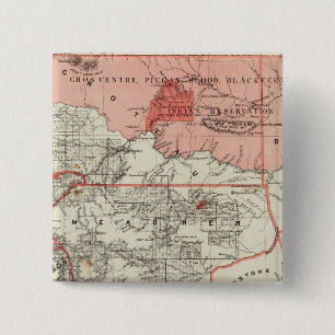 Gebiet Montana Button