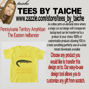 Gebiet Pennsylvania Amphibien The Eastern hellb T-Shirt