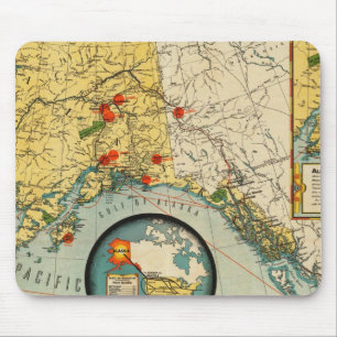 Gebiet von Alaska Mousepad