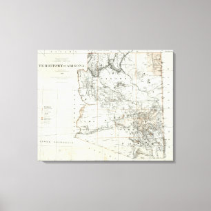 Gebiet von Arizona Leinwanddruck