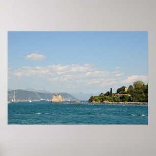 Gebiet von Portovenere in der Provinz La Spezia in Poster
