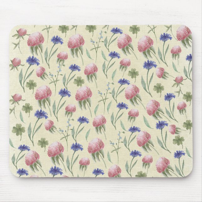 Gebiet wild lebender Blume Mousepad (Vorne)