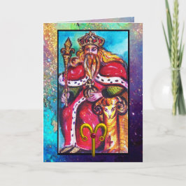 GEBIETE, EMPEROR TAROT ASTROLOGIE ZODIAC GEBURTSTA KARTE