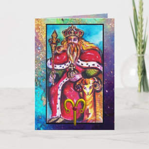 GEBIETE, EMPEROR TAROT ASTROLOGIE ZODIAC GEBURTSTA KARTE