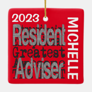 Gebietsberater Außerordentlicher CUSTOM Keramikornament