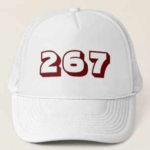 Gebietscode 267 (Philadelphia) Truckerkappe