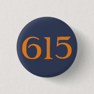 Gebietscode 615 (Nashville) Button