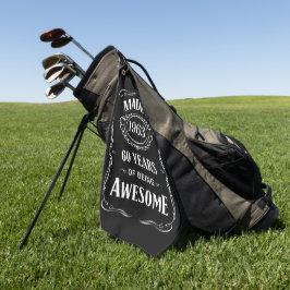 Gebildet 1963 60 Jahre phantastisch 2023 Tag Golfhandtuch