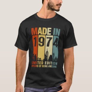 Gebildet 1974 49 Jahre Phantastisch T-Shirt