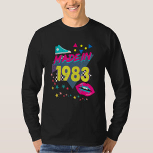 Gebildet 1983 39. Geburtstag 80er 90er 1990er 1980 T-Shirt