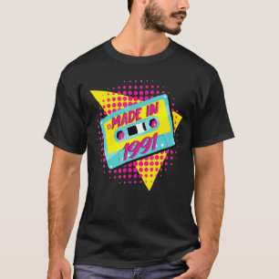 Gebildet 1991 31. Geburtstag 80er 90er 1990er 1980 T-Shirt
