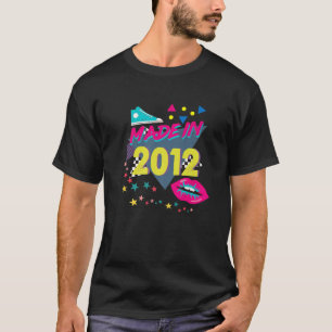 Gebildet 2012 10. Geburtstag 80er 90S 1990S 1980S  T-Shirt
