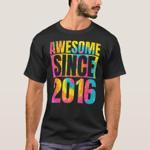 Gebildet 2016 7 Jahre Phantastisch 7 Geburtstag Ti T-Shirt